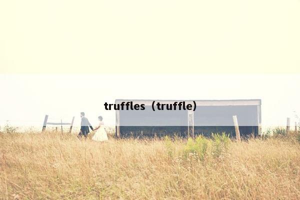 truffles（truffle）
