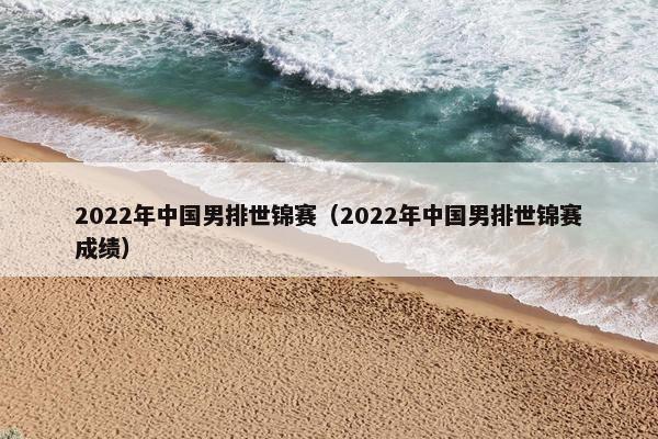 2022年中国男排世锦赛（2022年中国男排世锦赛成绩）